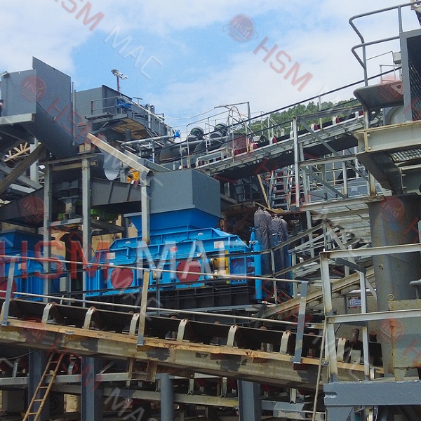 石料廠對輥制砂機
